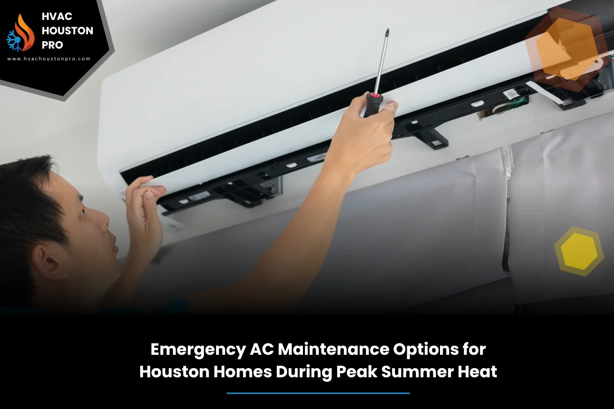 Emergency AC Maintenance Options for Houston Homes During Peak Summer Heat