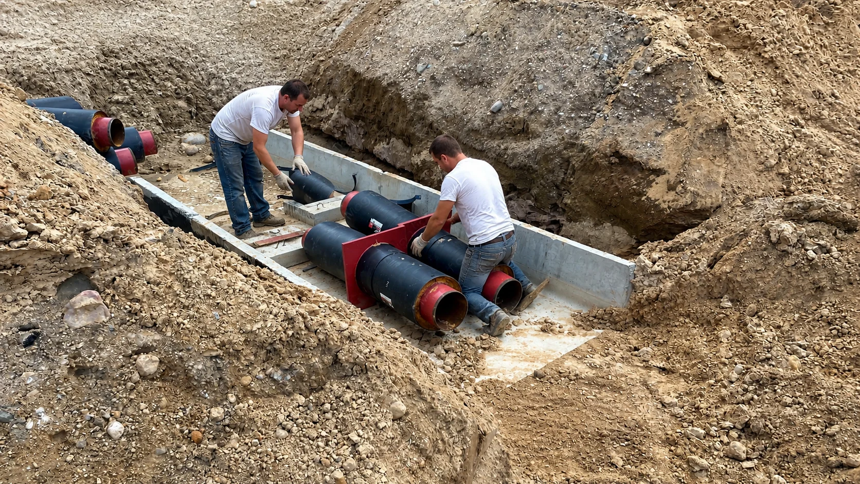 Sewer Line Installation