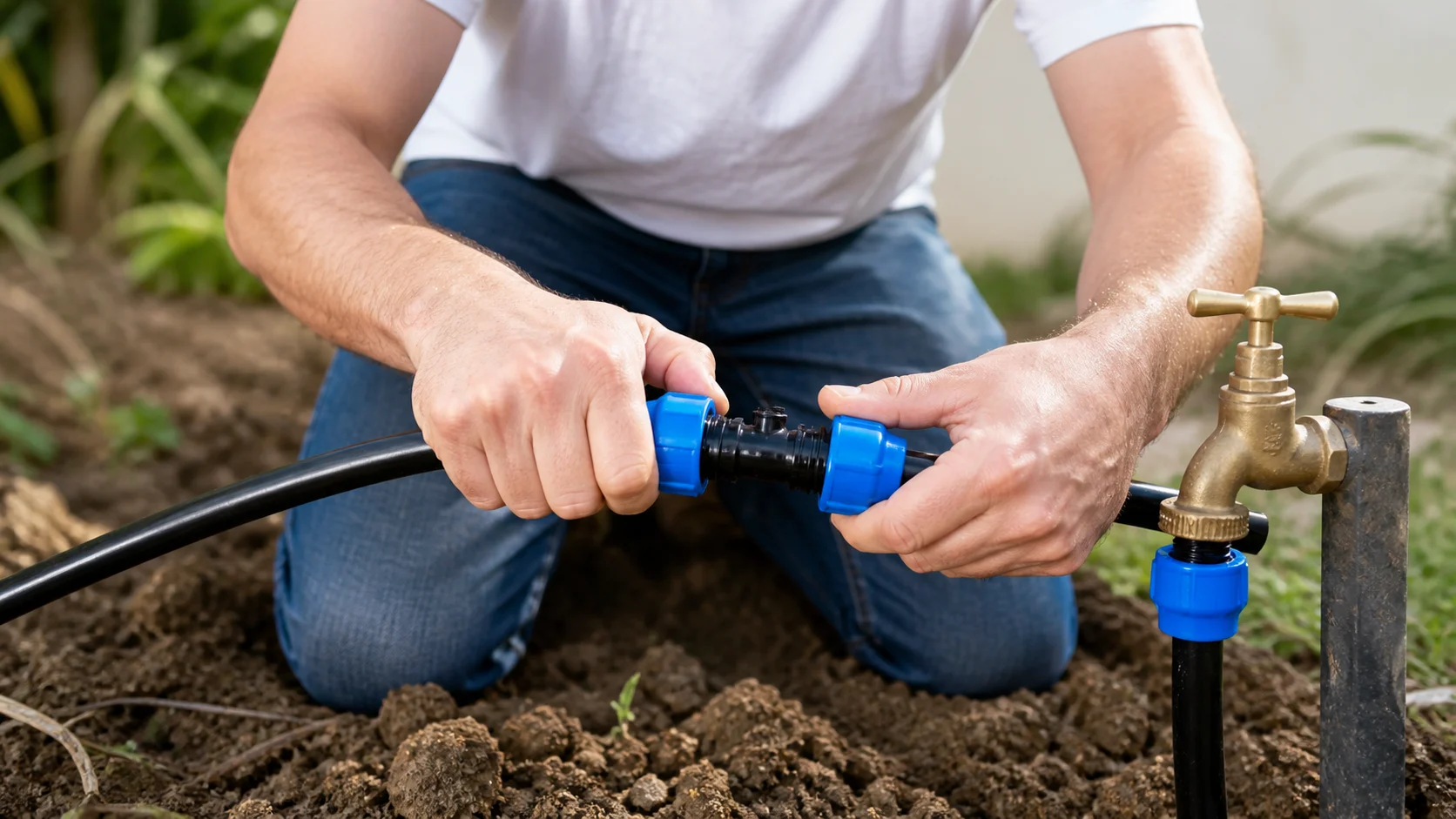 Water Hose Bib Installation