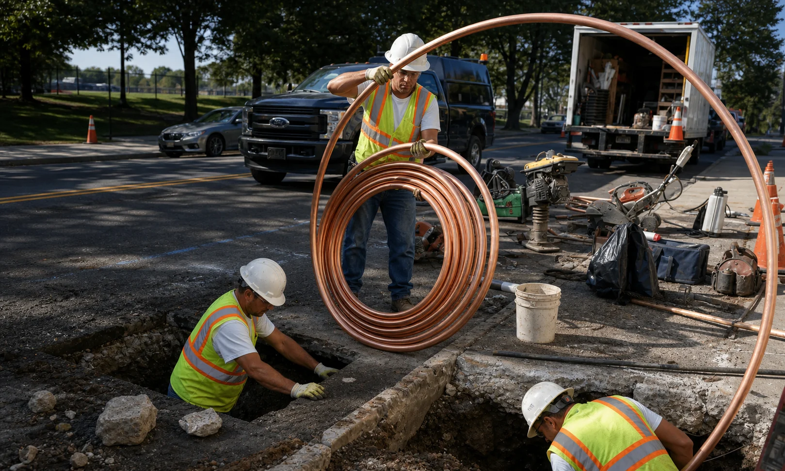 Lead Pipe Replacement